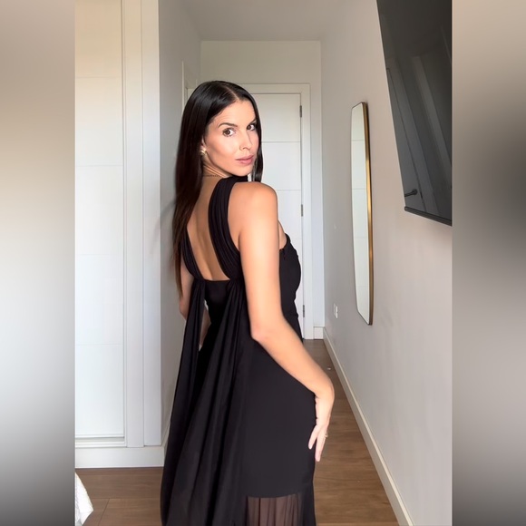 ZARA TRANSPARENT COMBINATION DRESS - Picture 10 of 16